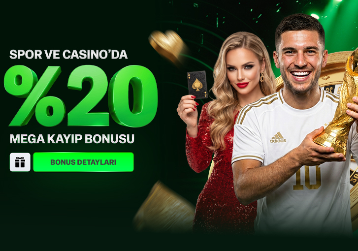%20 Mega Kayıp Bonusu